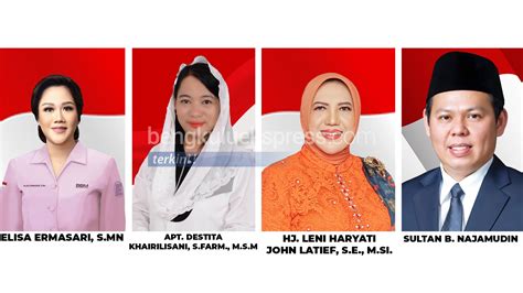 Pileg Dpd Ri Dapil Bengkulu Elisa Destita Leni Dan Sultan Semakin