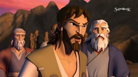 Superbook The Ten Commandments Official Clip The Israelites Rebel