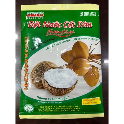Bột Nước Cốt Dừa Mikko Hương Xưa 150g | Shopee Việt Nam