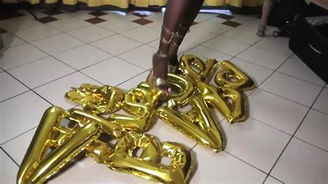 Ebony Balloon Heel Crushing Amateur Amateur Porn XHamster