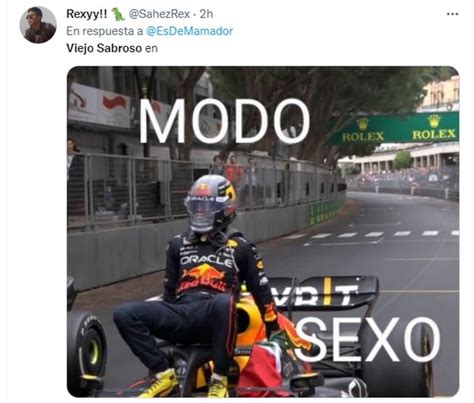 Checo Pérez Gana El Gran Premio De Mónaco Y Los Memes No Lo Bajan De