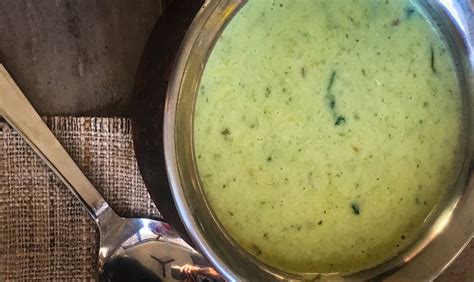 Creamy Potato And Spinach Soup Indiodyssey Feast