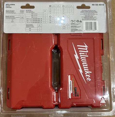 Milwaukee 48 32 4013 Shockwave Impact Duty Drill And Driver Bit Set