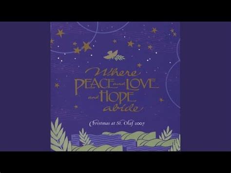 This Christmastide (Jessye's Carol) - YouTube | Peace and love ...