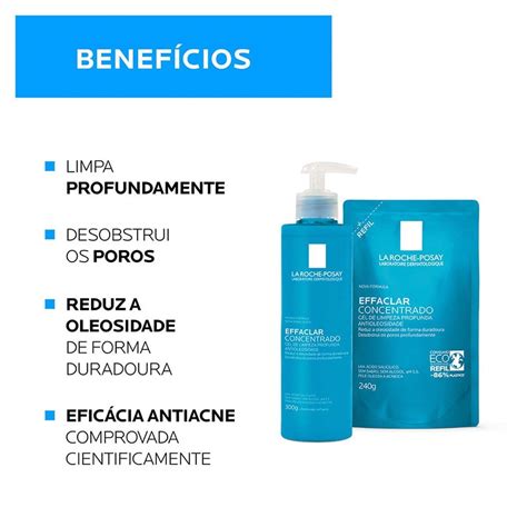 Gel De Limpeza Antioleosidade Effaclar Concentrado 240G