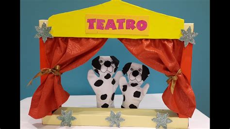 🎪👉como Hacer Un Teatro Con Caja De Cartón Youtube