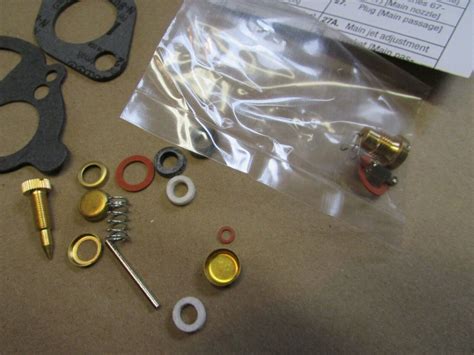 Carburetor Repair Kit Zenith For Farmall B C A Bn Super A 130 100 200 230 240 Ebay