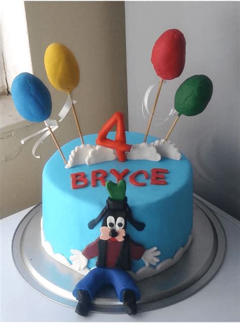 Goofy Birthday Cake Ideas Images Pictures