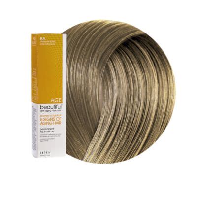 Agebeautiful Anti Aging Permanent Liqui Creme Haircolor A Medium Ash Blonde Myzz