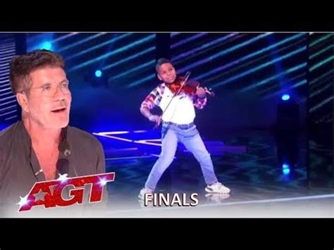 Tyler Butler Figueroa Simon Cowell S Golden Buzzer Slays In The Finals