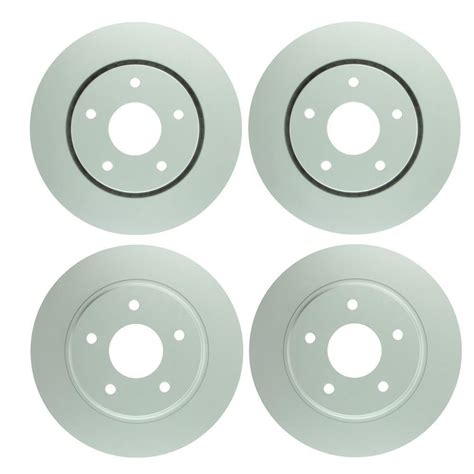 Bosch Quietcast Front 302mm And Rear 305mm Disc Brake Rotors Kit For