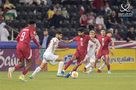 كونا المنتخب القطري يفوز على نظيره الأردني ضمن منافسات كأس آسيا تحت