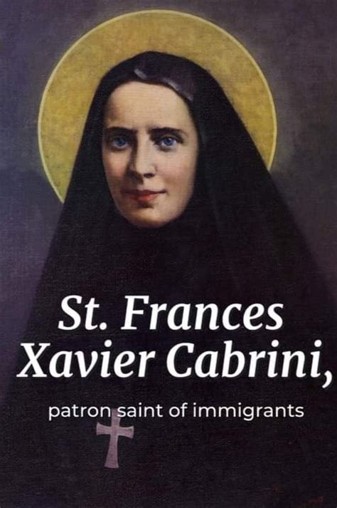 Saint Frances Xavier Cabrini Nd December Prayers And Petitions