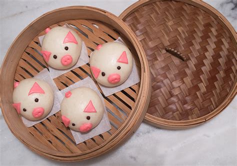 Nǎi Huáng Bāo 奶黄包 Custard Steamed Buns Recipe Everybunny Eats