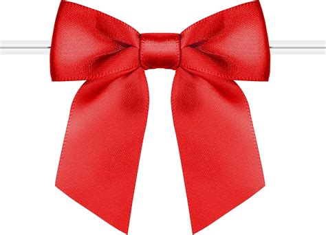 Amazon Rainbowpana Pack Christmas Luxury Twist Tie Bows Red