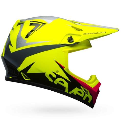 MX 9 MIPS Helmet Seven Ignite Neon Yellow OnlyMX For Cross