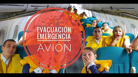 Evacuación De Emergencia Avión Youtube