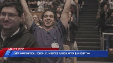 New York medical school eliminates tuition after $1B donation