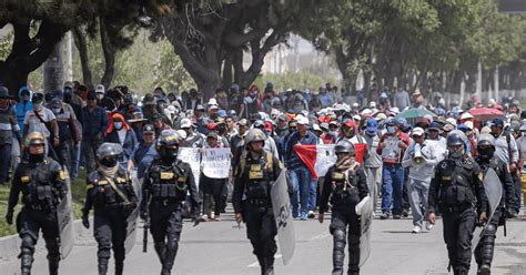 La Pnp No Habr A Respetado Sus Protocolos Para Enfrentar Protestas