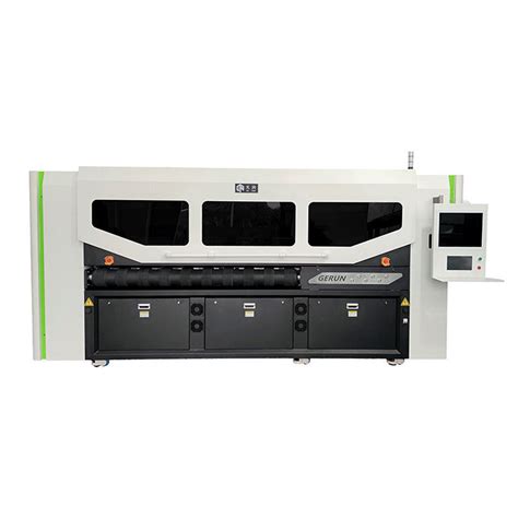 Press Corrugated Digital Printing Machine For Sale Single Pass Inkjet