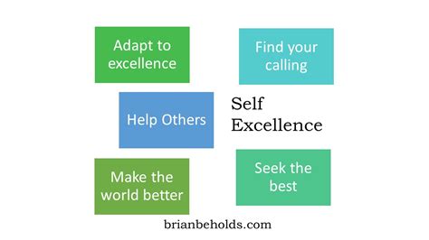 Self Excellence Maximizing Your Interests And Ambition • Brian Beholds