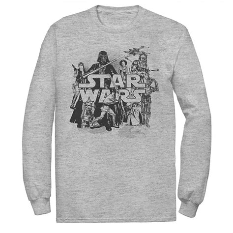 Mens Star Wars Character Collage Tee