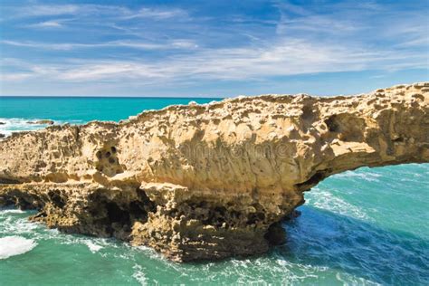 Beautiful Cliffs On Atlantic Coastline With Turquoise Ocean Wave