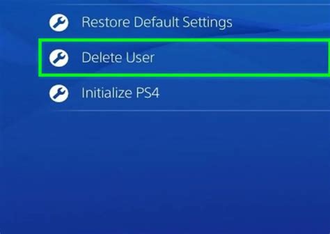 how to delete ps account