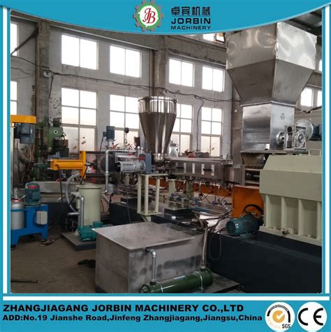 PP PE With Calcium Carbonate Filler Masterbatch Pelletizing Machine