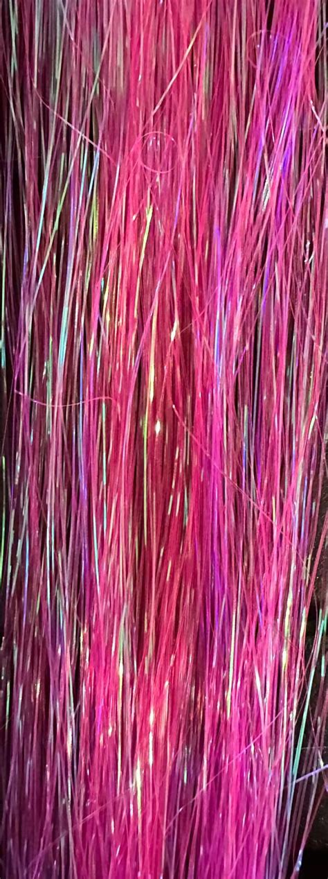 Tinsel Solid Hot Pink Four Daughters Hair