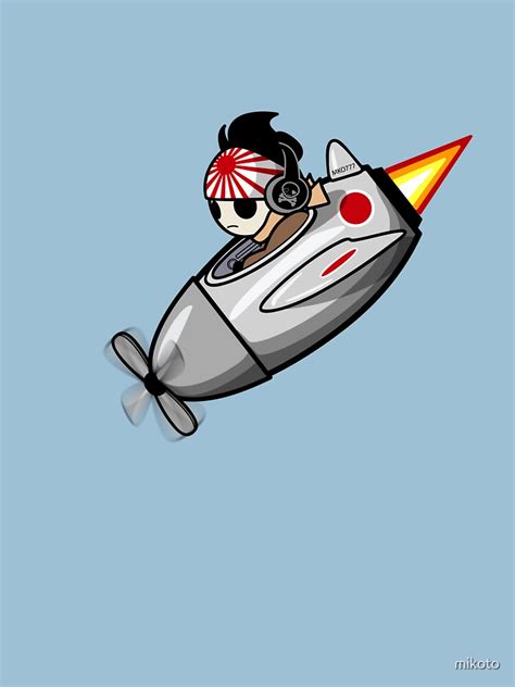 "Kamikaze Pilot" T-shirt by mikoto | Redbubble