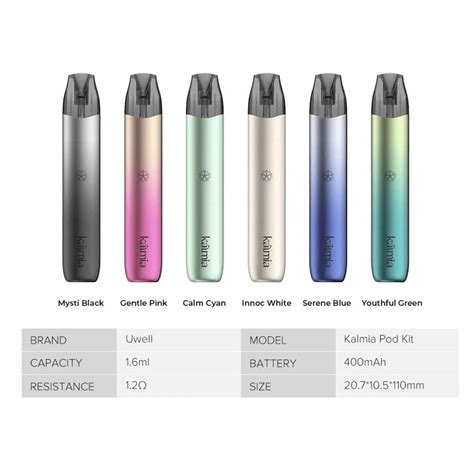 Uwell Uwell Kalmia Pod Kit E Zigarette Podsystem