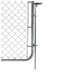 6 X 10 Galvanized Chain Link Fence Double Drive Gate At Menards