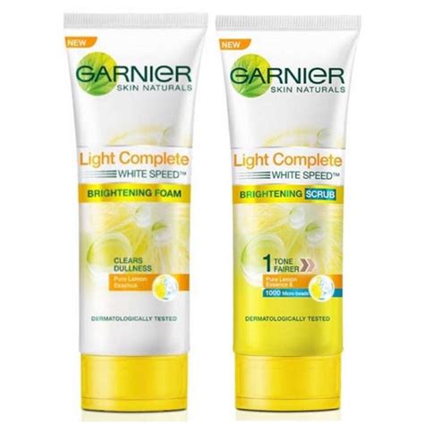 Garnier Light Complete Brightening Foam Ml Garnier Light Complete