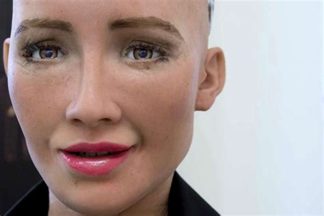 Lifelike robots made in Hong Kong meant to win over humans