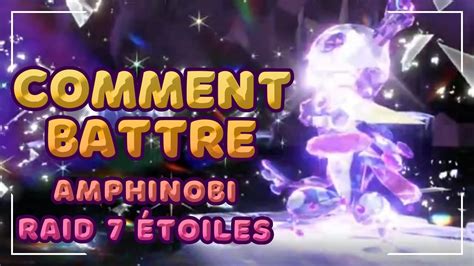 Battre le Raid Amphinobi Pokémon Écarlate Violet YouTube