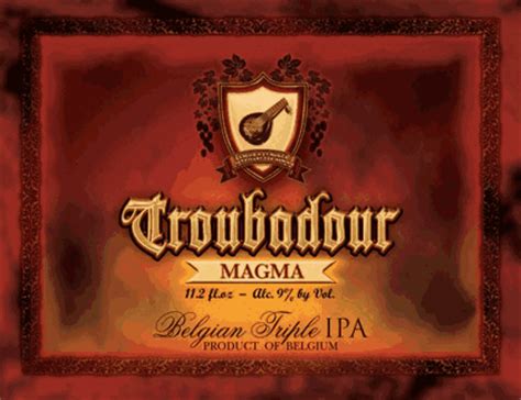 Troubadour Magma Shipping To The States Later This Spring Beerpulse