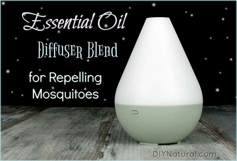 The Essential Oil Diffuser Blend For Repelling Mosquitoes Is Shown In