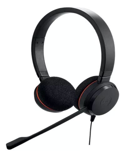 Headset Jabra Evolve C Duo Uc Mercadolibre