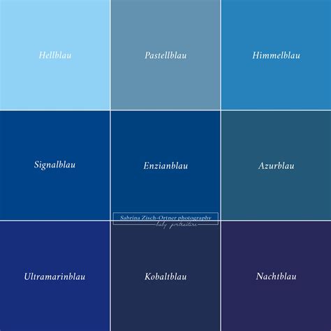 farbcollage blau sabrina zisch ortner photography blautoene