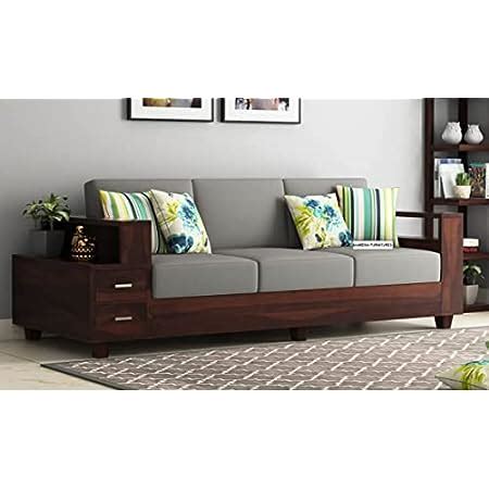 Vinod Handicraft Sheesham Wood Seater Sofa For Living Room Bedroom