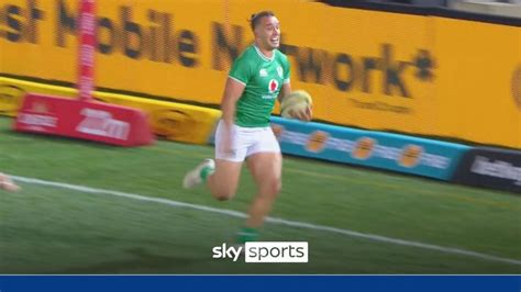 South Africa Vs Ireland James Lowe Try Controversially Ruled Out By