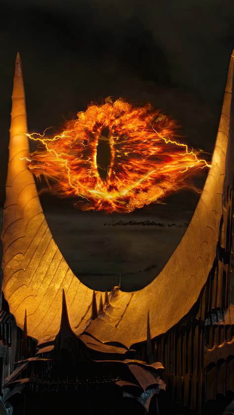 Eye Of Sauron Lord Of The Rings 4k 8110i Wallpaper Iphone Phone