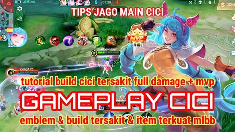 CARA MAIN CICI TERSAKIT EXPEMBLEM BUILD CICI PALING SAKITITEM CICI