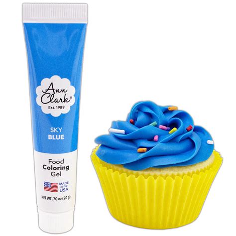 Sky Blue Food Coloring Gel Ann Clark