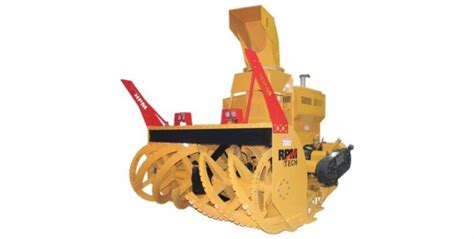 Loader-mounted, industrial snow blowers | 121 to 580 hp | RPM Tech