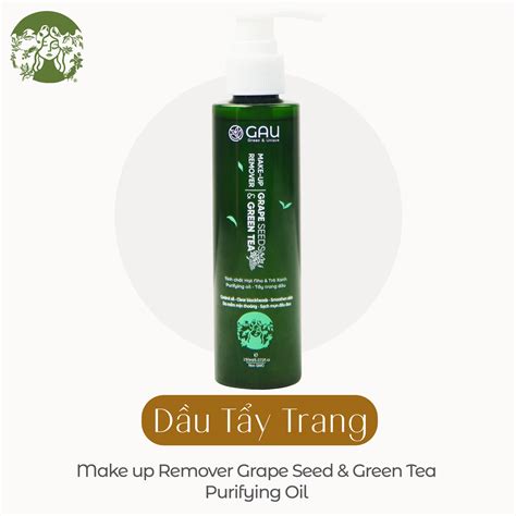 Dầu Tẩy Trang Tinh Chất Hạt Nho And Trà Xanh 150ml Gau