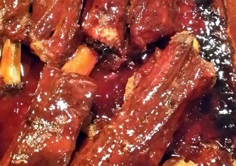 Baked Bar-B-Q ribs Recipe by Martha - Cookpad