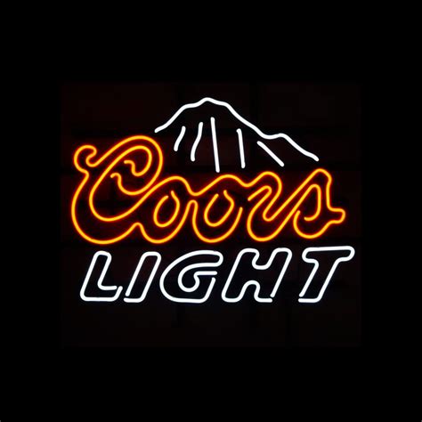 Coors Volcano Light Led Neon Sign Liuyang Lamps