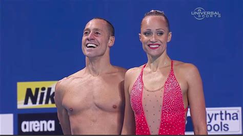 Usa Wins First Mixed Synchro Swim Champs Universal Sports Youtube